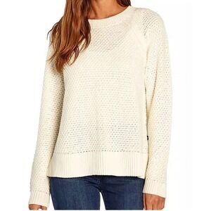Gap Womens Textured Reverse Stockinette Knit Long Sleeve Sweater‎ Size Large EUC